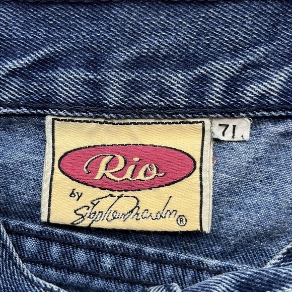 Rio Vintage High Rise Jeans by Stephen Mardon Size 7L - Picture 8 of 16